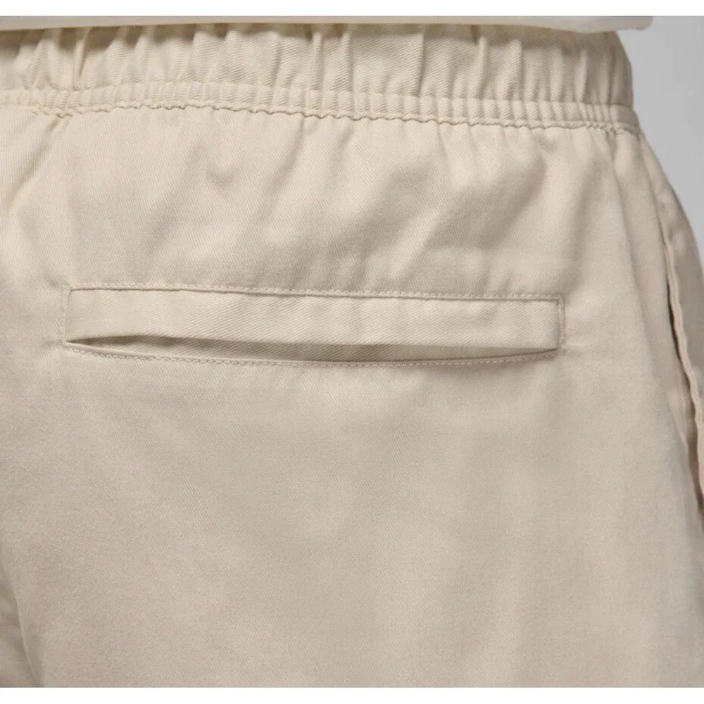 Jordan Shorts Mens XL Beige Tan Sail Essentials Woven Diamond Logo